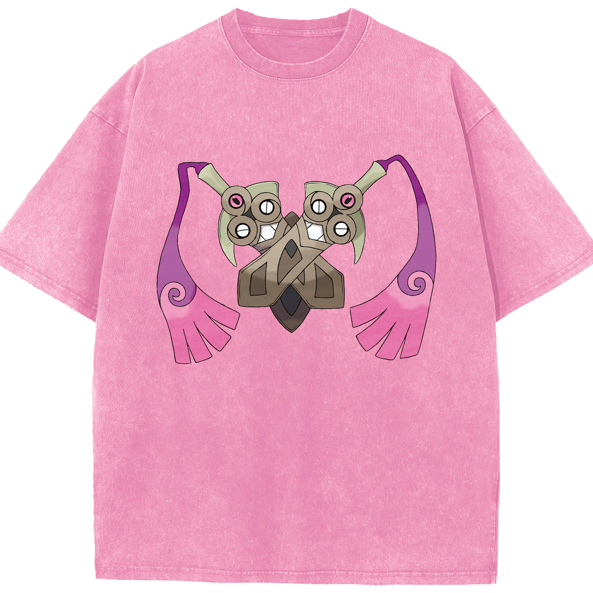 （画像用） ポケットモンスター Pokémon 綿100% ヴィンテージ風 半袖Tシャツ（フロントプリント）